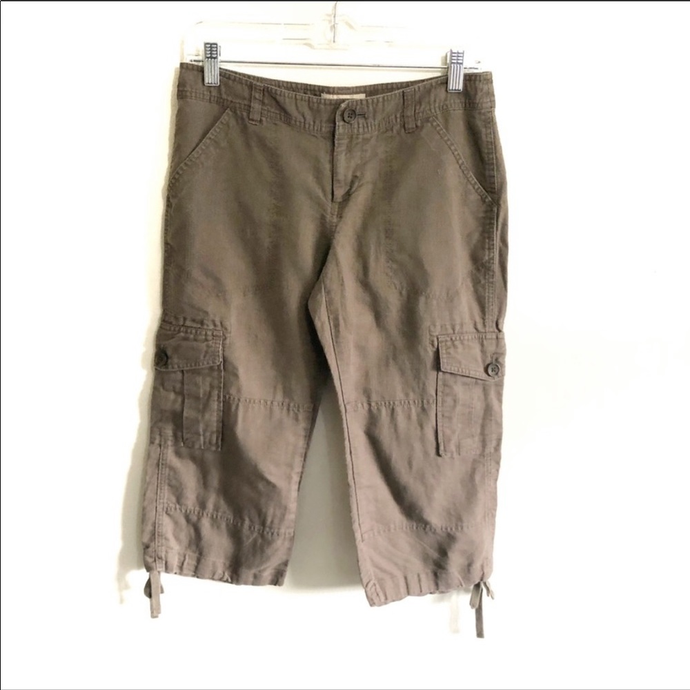 Banana Republic Martin cargo cropped pants petite - Picture 1 of 7